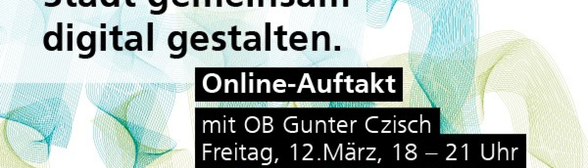 Ankündigung Stadt gemeinsam digital gestalten